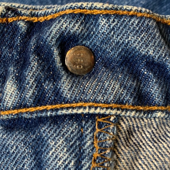 Vintage Levi’s Orange Tab 505 Straight Denim Jeans - Picture 3 of 7